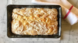 Pane in cassetta senza impasto