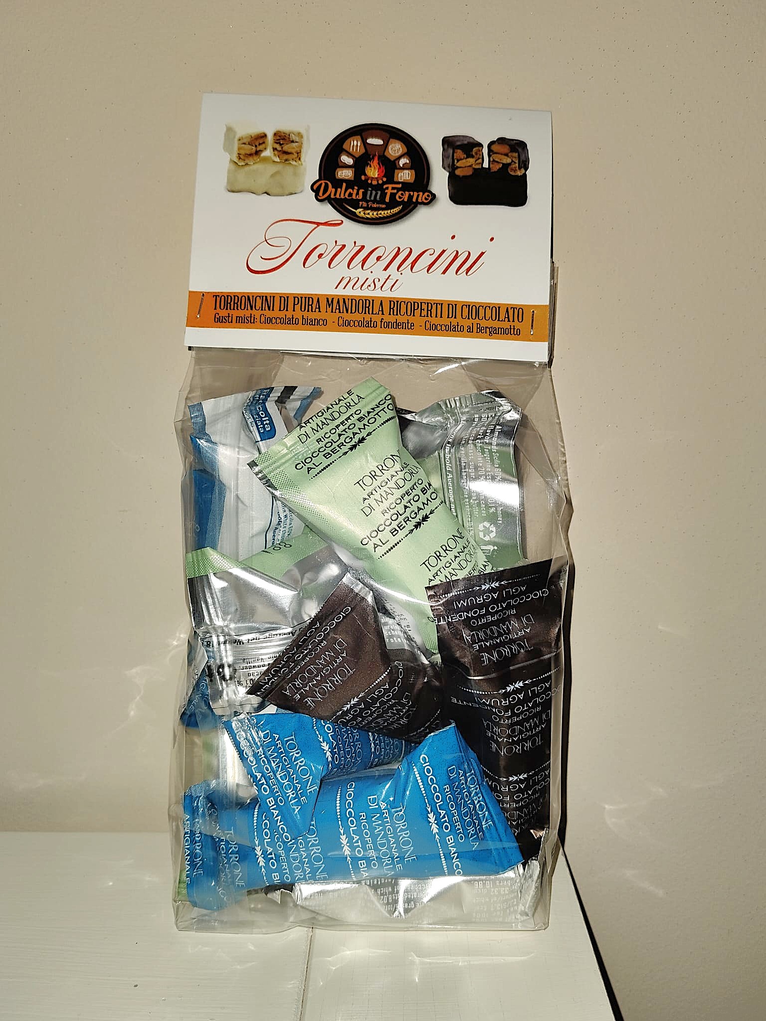 MIX TORRONE DI PURA MANDORLA 500 gr